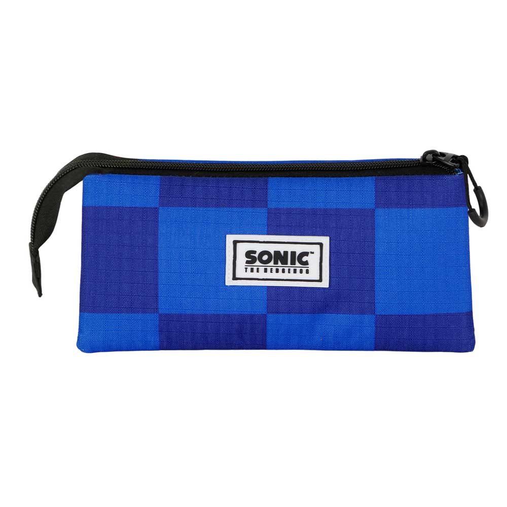 Trousse Triple Sonic the Hedgehog « SEGA Sight » – Bleu