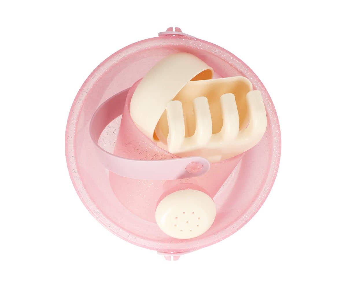 Sequin Bucket Beach Toy Set