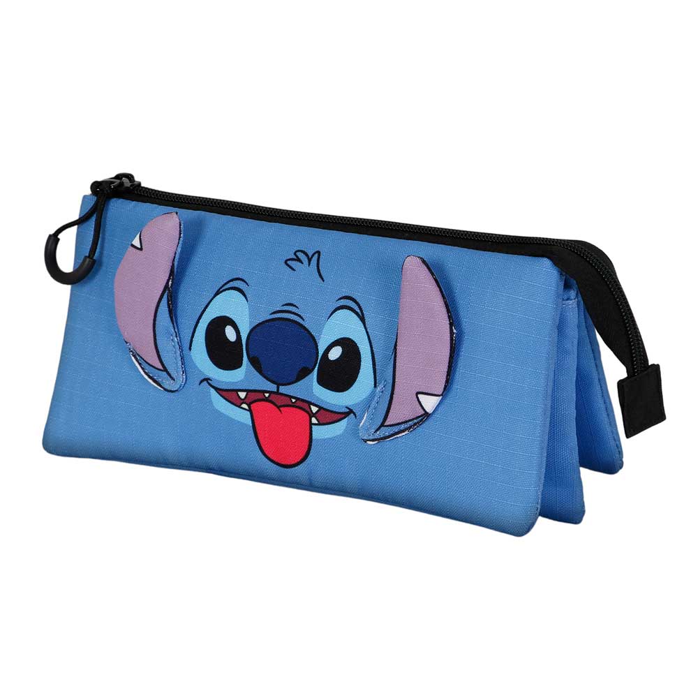 Trousse Triple Disney Lilo & Stitch « Cool » – Bleu