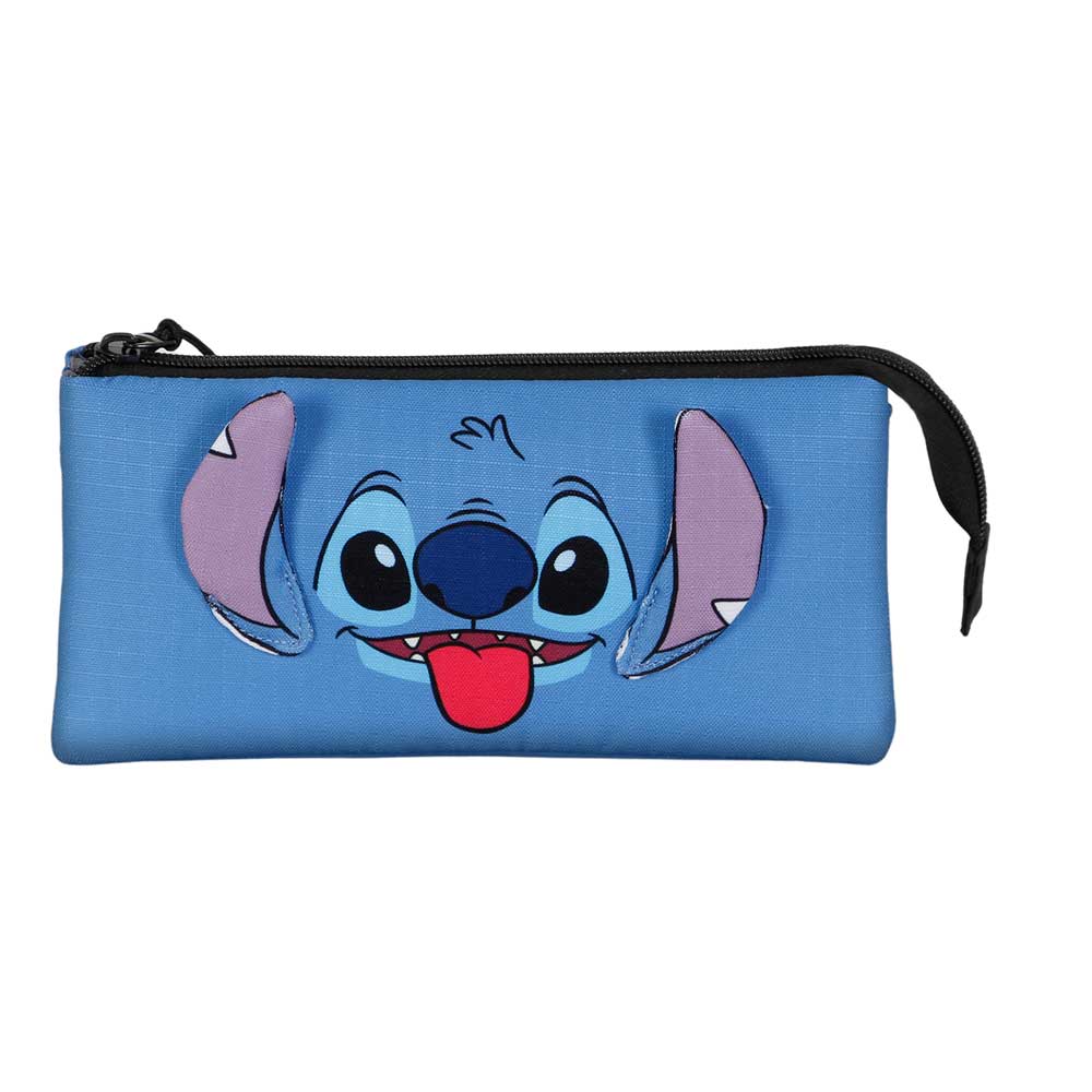 Trousse Triple Disney Lilo & Stitch « Cool » – Bleu