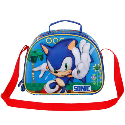 Sac Repas 3D Sonic the Hedgehog « Faster »