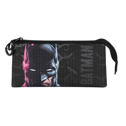 Trousse Triple DC Comics Batman « Face » – Noir