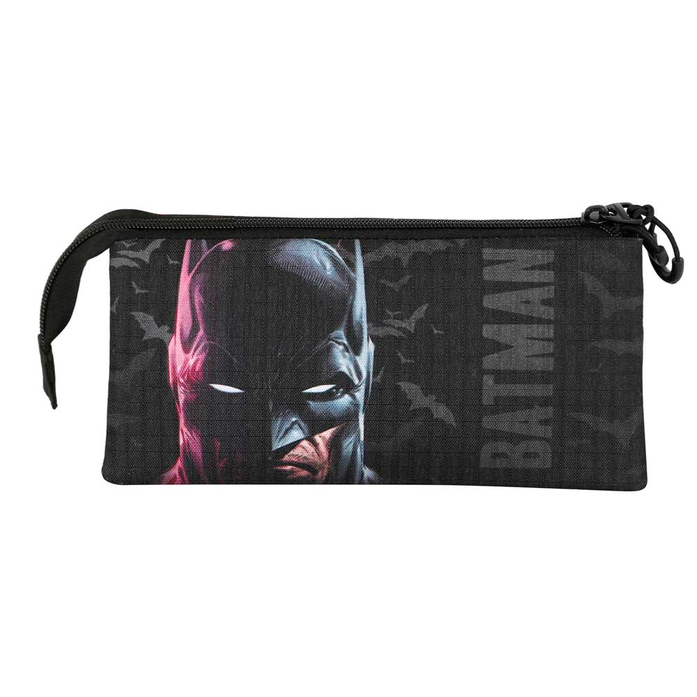 Trousse Triple DC Comics Batman « Face » – Noir