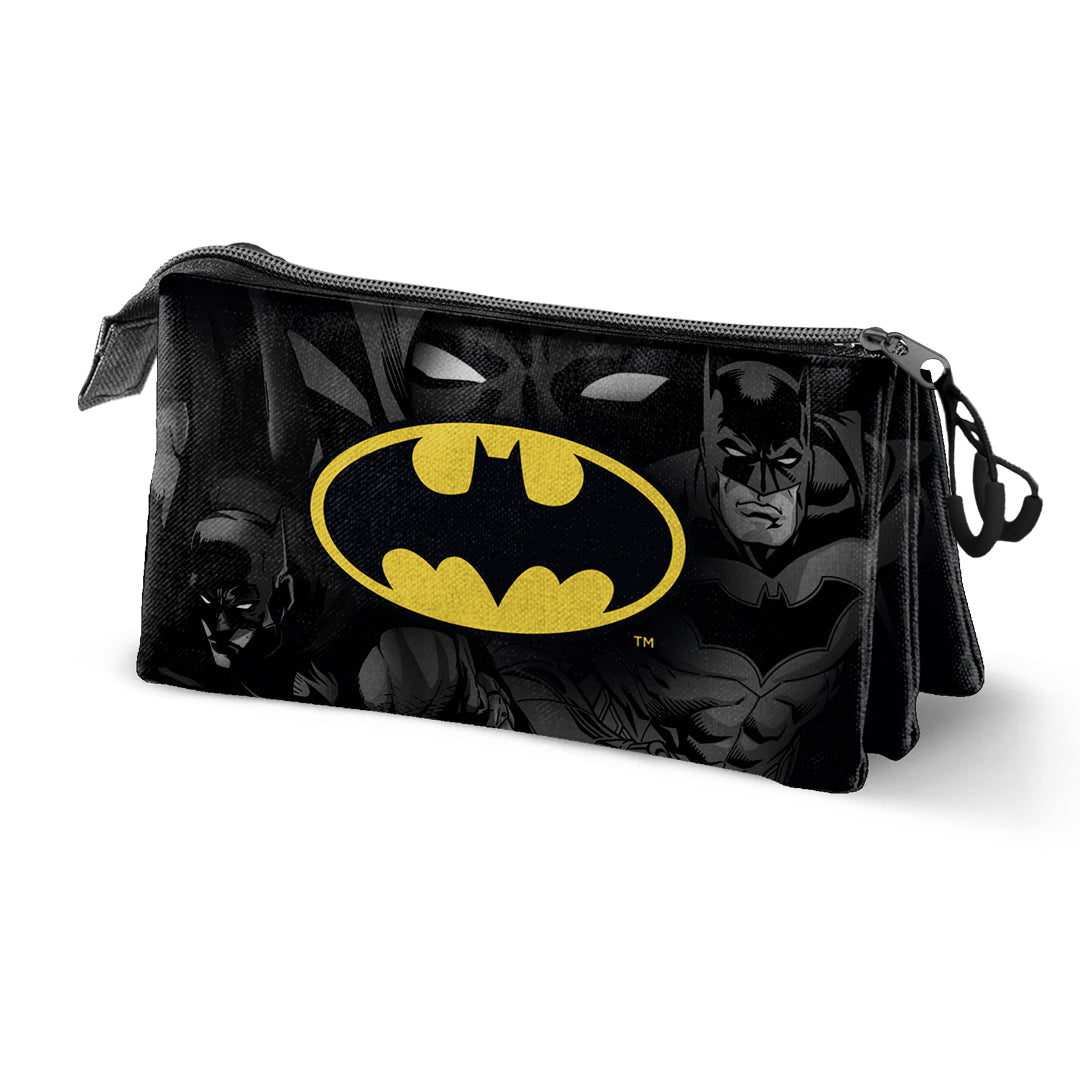 Trousse Triple DC Comics Batman « Caped » – Noir