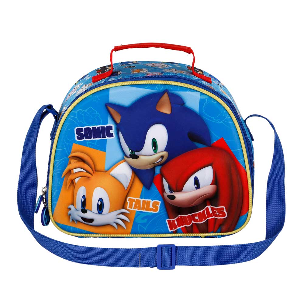Sac Repas 3D Sonic the Hedgehog « Trio »