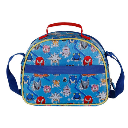 Sac Repas 3D Sonic the Hedgehog « Trio »