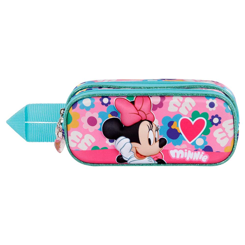 Trousse 3D Double Disney Minnie Mouse « Heart »