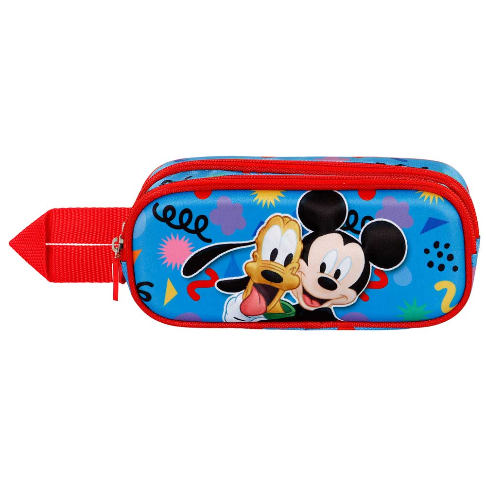 Trousse 3D Double Disney Mickey Mouse « Mates »
