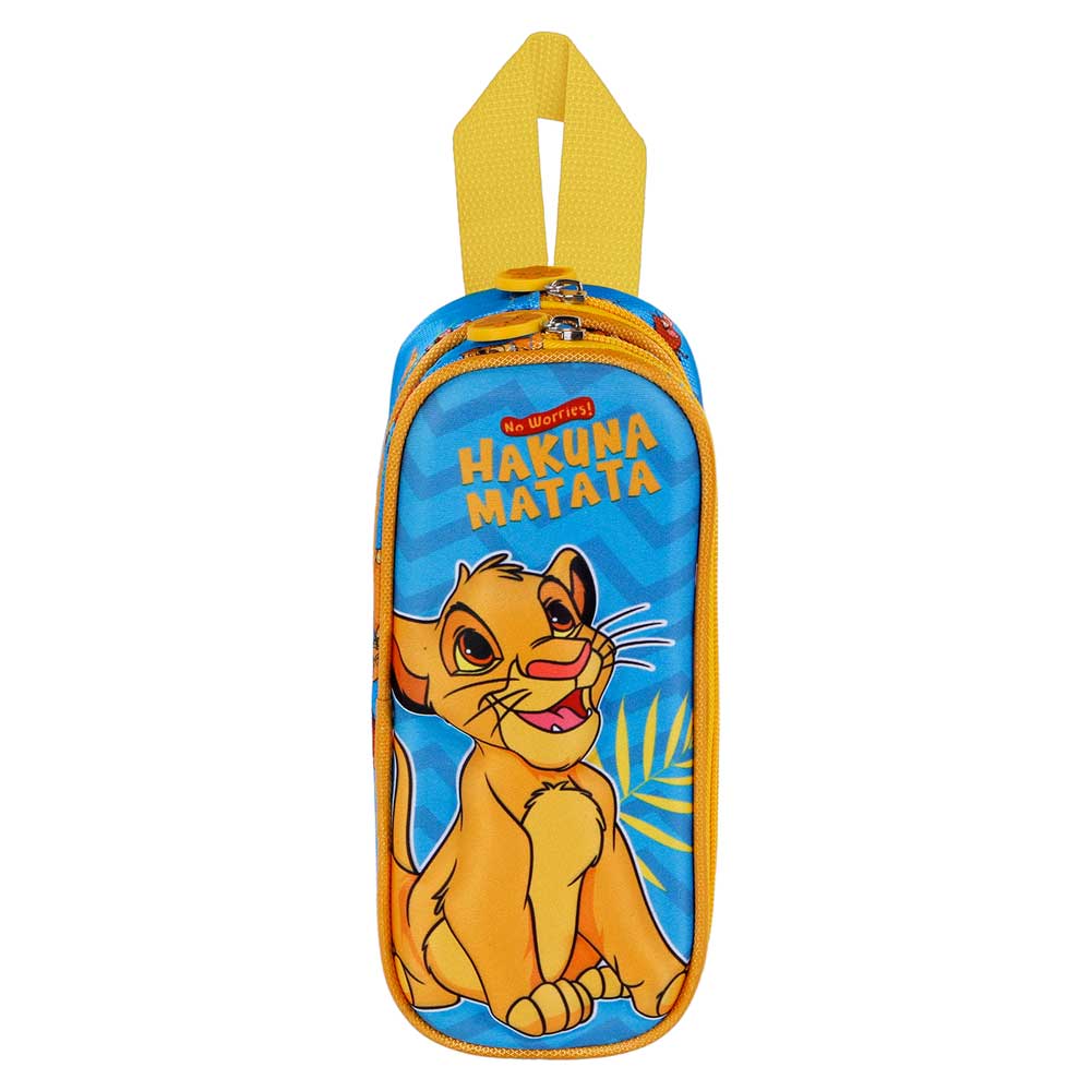 Trousse 3D Double Disney Le Roi Lion « Hakuna »