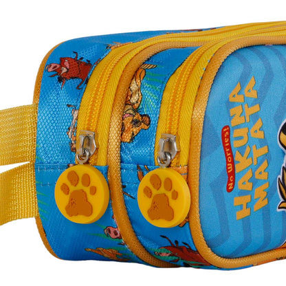 Trousse 3D Double Disney Le Roi Lion « Hakuna »