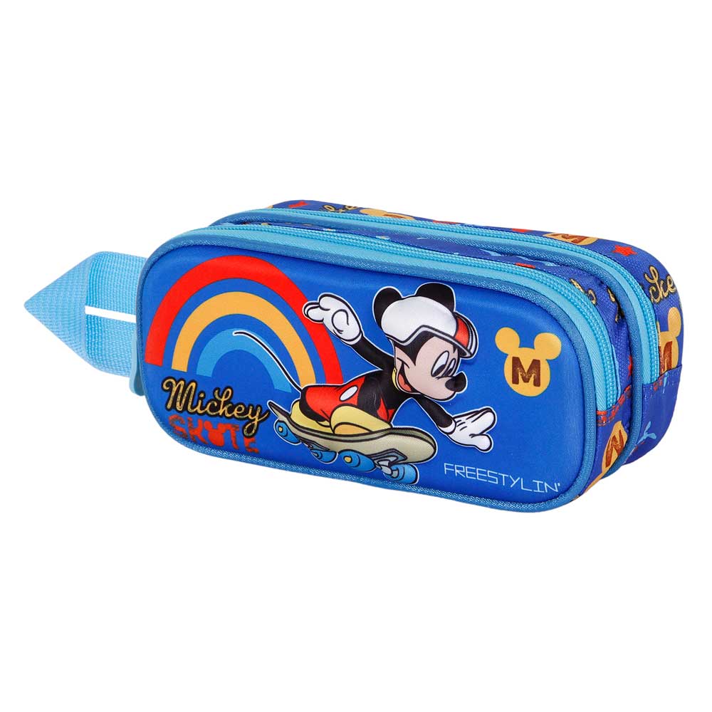 Trousse 3D Double Disney Mickey Mouse « Freestyle »