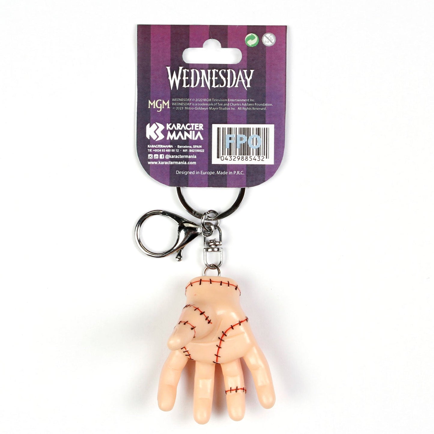 Porte-Clés Icon Wednesday « Icon 3D Thing » – Écru
