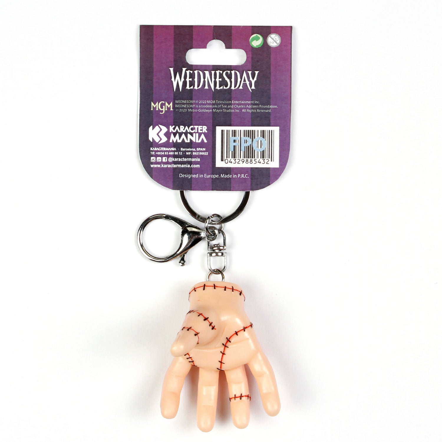 Porte-Clés Icon Wednesday « Icon 3D Thing » – Écru