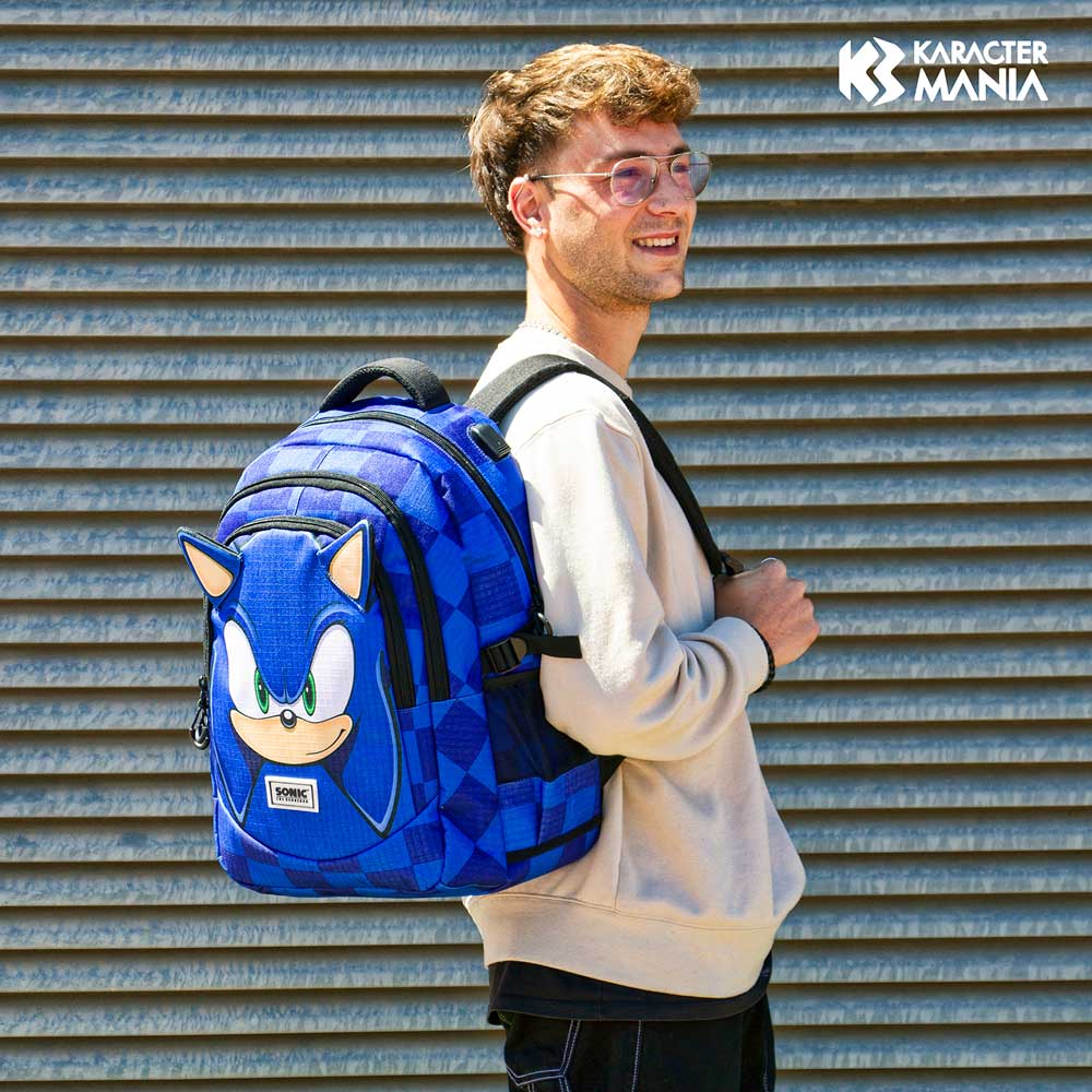 Sac à Dos Running PLUS Sonic the Hedgehog « SEGA Sight »