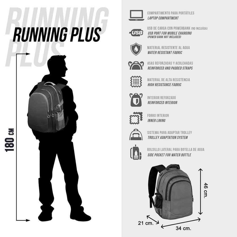 Sac à Dos Running PLUS Naruto « Dress »