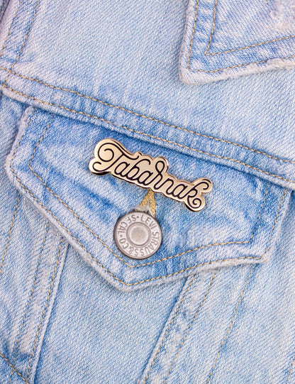 Tabarnak – ! épinglette en émail dur du québec design soigné | Joanna Behar – vue 2