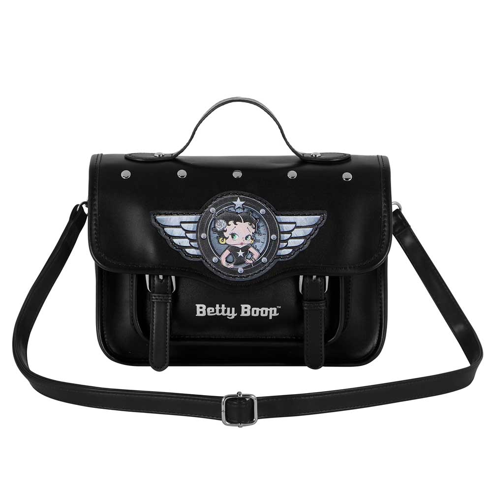 Sac à Bandoulière-Sac à Dos Satchel Betty Boop « Motor Love »