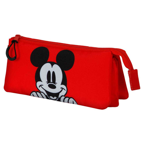 Trousse Triple Disney Mickey Mouse « Red »