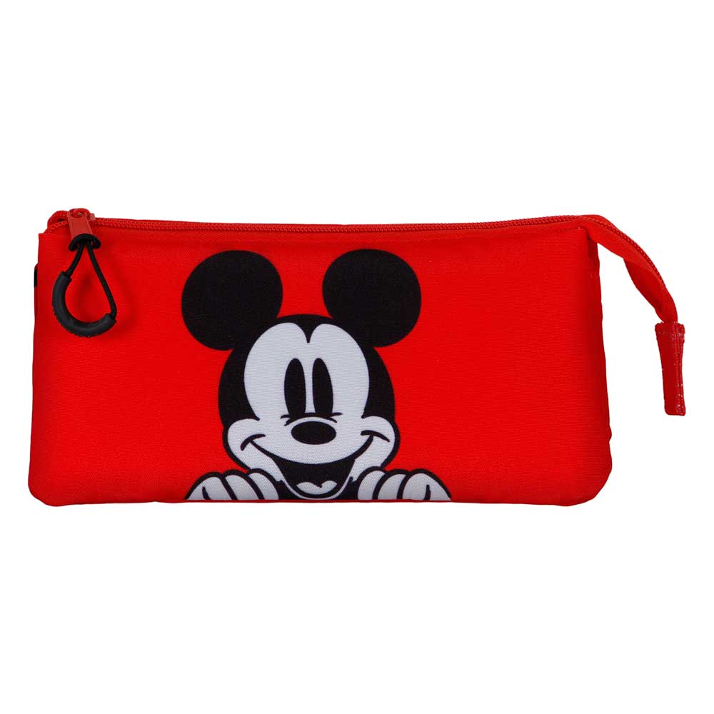 Trousse Triple Disney Mickey Mouse « Red »