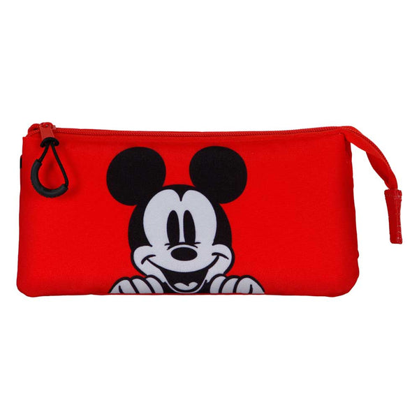 Trousse Triple Disney Mickey Mouse « Red »