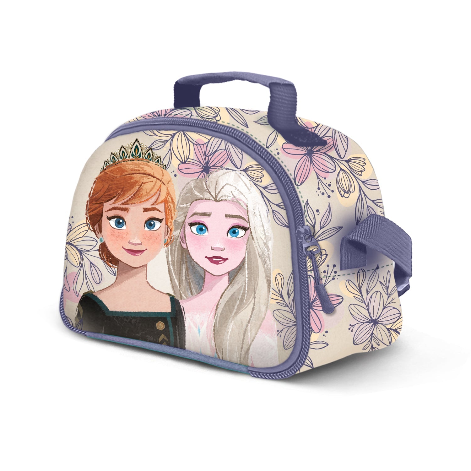Sac Repas Isotherme Disney La Reine des Neiges 2 « Emotion » – Beige