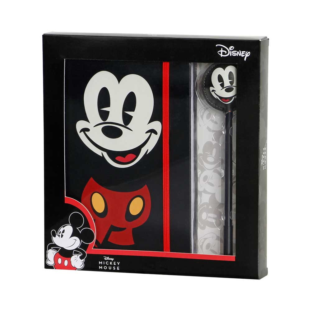Coffret Journal + Stylo Disney Mickey Mouse