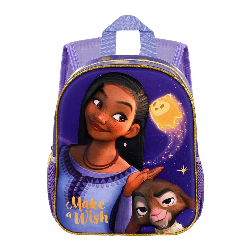 Sac à Dos 3D Petit Disney Wish « Asha et la Bonne Étoile Star »
