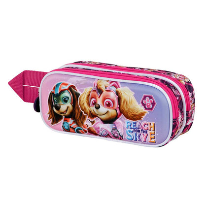 Trousse 3D Double La Pat’ Patrouille « Mighty » – Rose