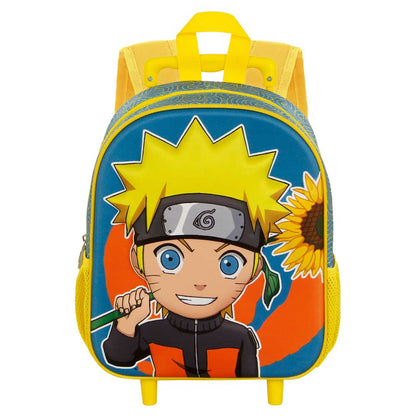 Sac à Dos 3D à Roulettes Petit Naruto « Peace »