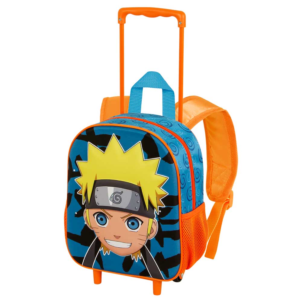 Sac à Dos 3D à Roulettes Petit Naruto « Happy »