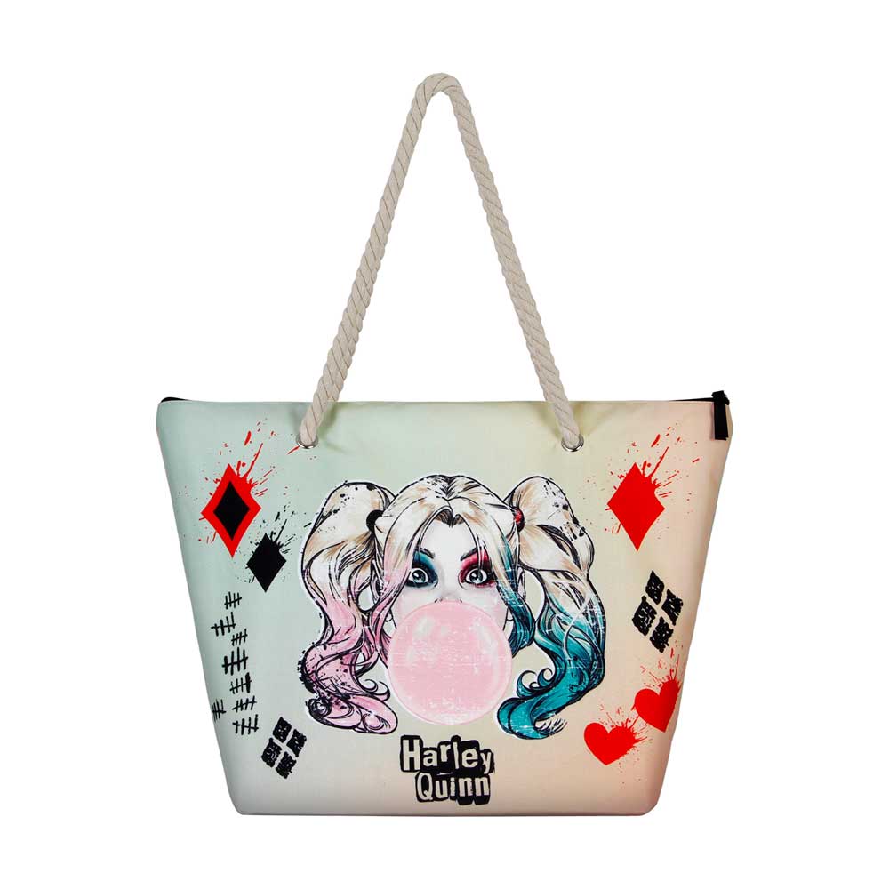 Sac de Plage Soleil DC Comics Harley Quinn « Mad Love »