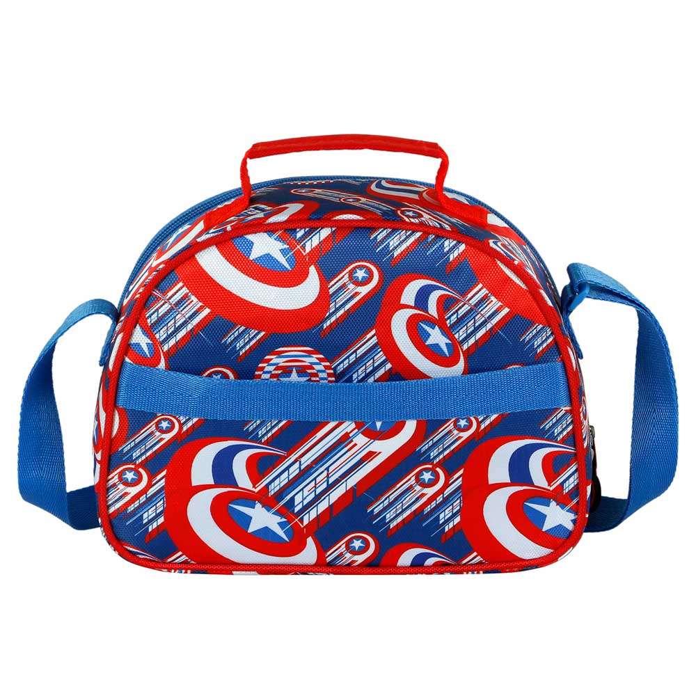 Sac Repas 3D Marvel Captain America « First »
