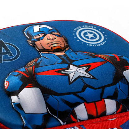 Sac Repas 3D Marvel Captain America « First »
