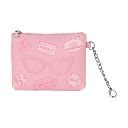 Porte-Monnaie & Porte-Cartes Barbie « Travel » – Rose