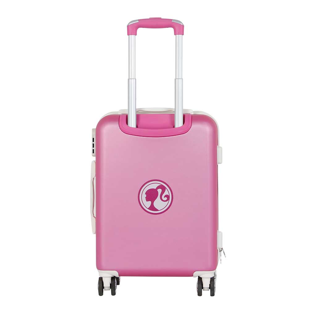 Valise Cabine ABS 4 Roues Barbie « Varsity »