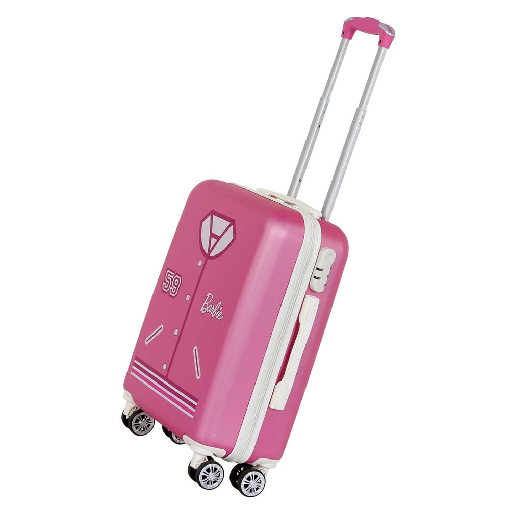 Valise Cabine ABS 4 Roues Barbie « Varsity »