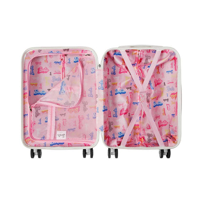 Valise Cabine ABS 4 Roues Barbie « Varsity »