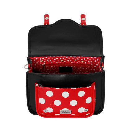 Sac à Bandoulière-Sac à Dos Satchel Disney Minnie Mouse « Face » – Multicolore
