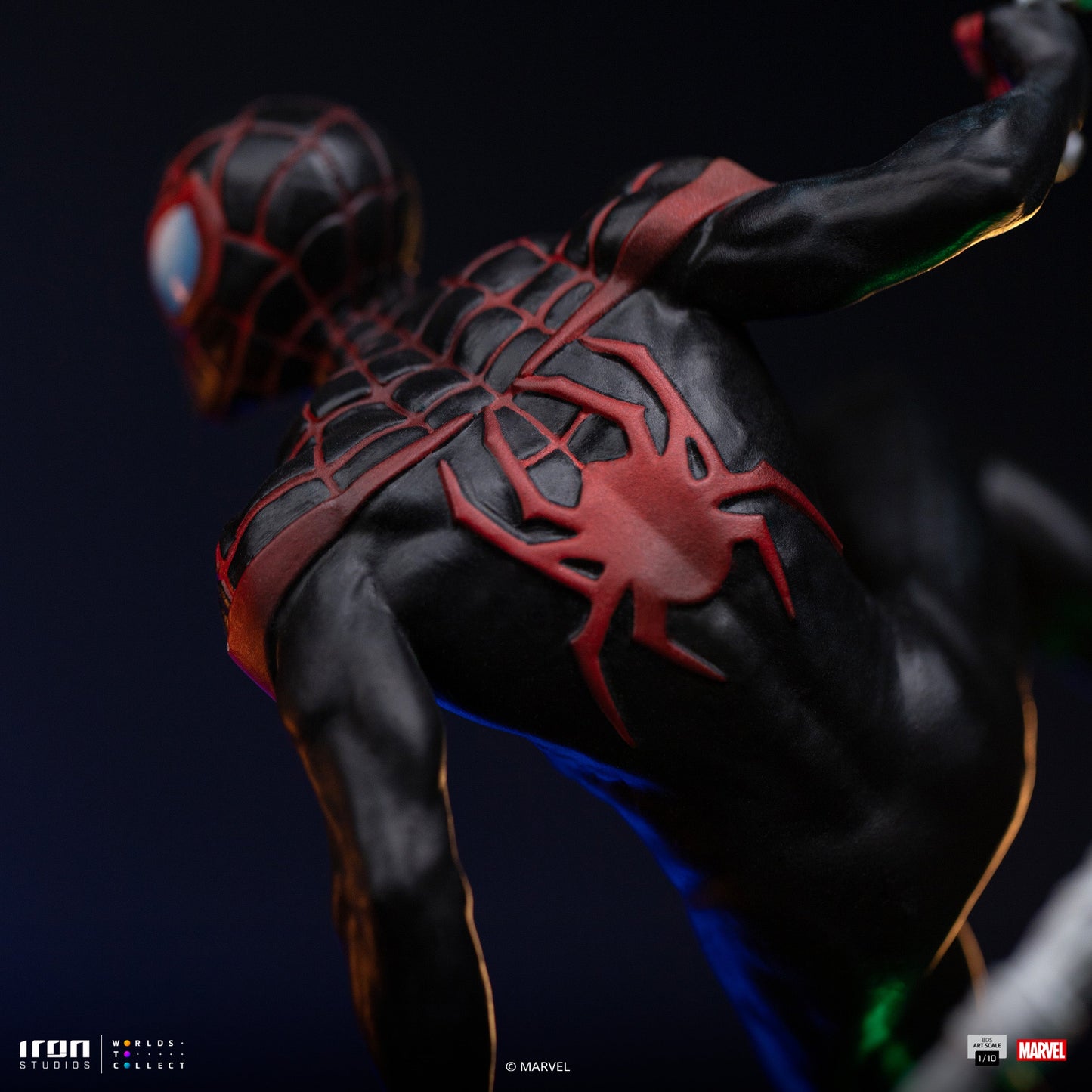 Miles Morales Statue - Spider-Man vs Villains Diorama - BDS Art Scale 1/10 - Iron Studios