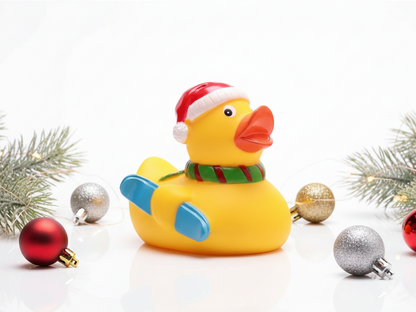 Canard Skieur de Noël