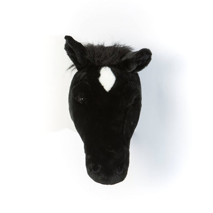 Wall Decoration Plush Pierre the Black Horse
