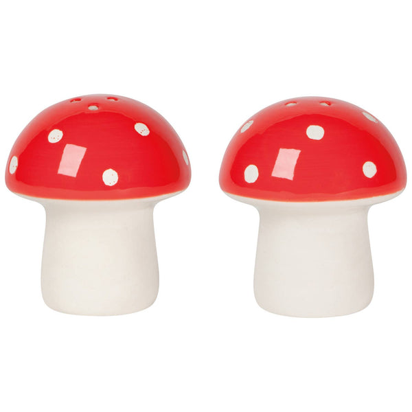 Salière et poivrière Champignons Amanite tue-mouche