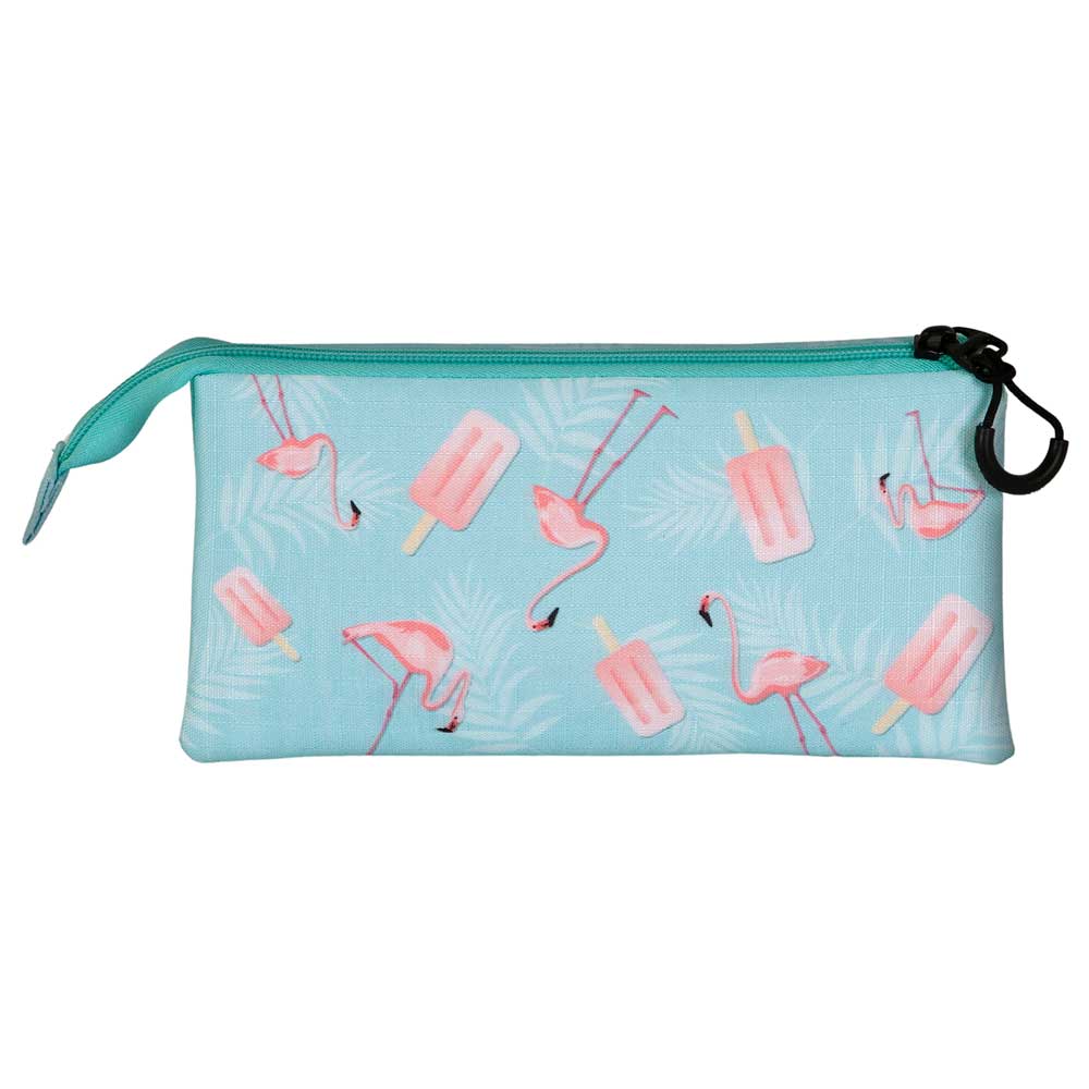 Trousse Triple Oh My Pop! « Ice Flamingo »