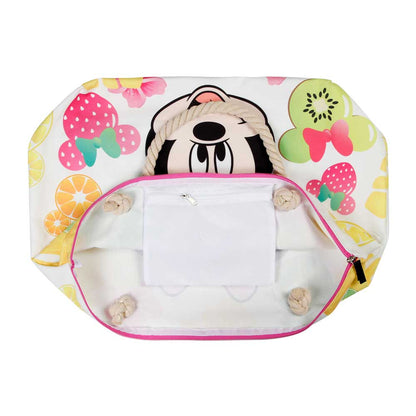 Sac de Plage Soleil Disney Minnie Mouse « Fruits »