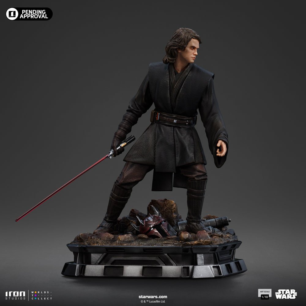Anakin Skywalker Jedi Knight Version Statue - Star Wars: Ahsoka Series - Art Scale 1/10 - Iron Studios