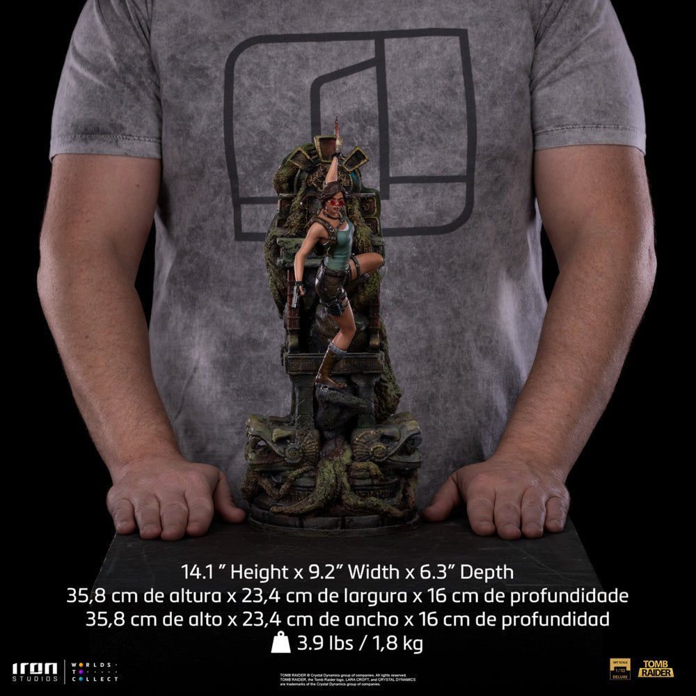 Lara Croft Statue - Tomb Raider - Art Scale 1/10 - Iron Studios