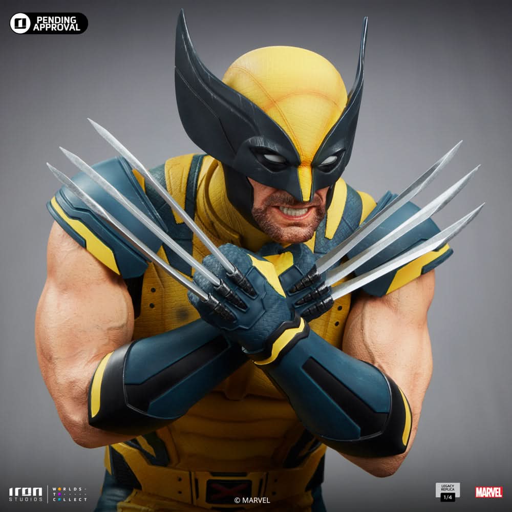 Wolverine Statue - Deadpool & Wolverine - Legacy Replica 1/4 - Iron Studios