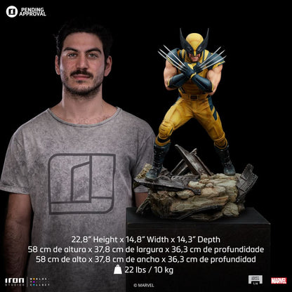 Wolverine Statue - Deadpool & Wolverine - Legacy Replica 1/4 - Iron Studios