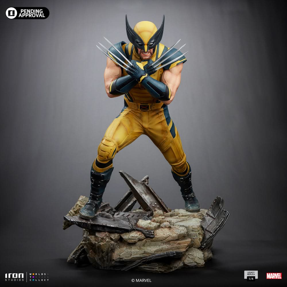 Wolverine Statue - Deadpool & Wolverine - Legacy Replica 1/4 - Iron Studios