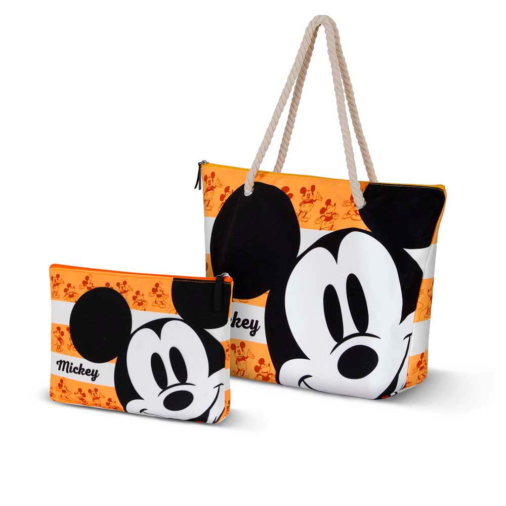 Sac de Plage Soleil Disney Mickey Mouse « Orange »